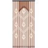 32-Line Wooden Bead Curtain Porch Partition Window Wooden Curtain Minimalist Design Room Decor