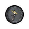 Kung Fu Wall Clock Chinese BruceLee Creative Round Clock Home Decorations Diameter 25CM Personality Fashion Clock