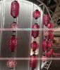 Japanese-style Paper Lantern Handmade Rose red Flowers Hanging Lampshade Decorative Home Restaurant