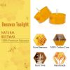 Beeswax Tealight Candles Handmade Candlesticks