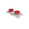 BiggHome Tealight Candle Set - Red