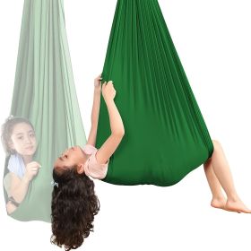 1pc Indoor Therapy Sensory Swing For Kids; Outdoor Room Adjustable Fabric Hammock For Children Teens Autism; ADHD; Aspergers; Sensory Integration; 59× (Color: SKY BLUE)