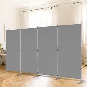 Screens & Room Dividers, 6 Ft Tall Folding Privacy Screens Rooms , Freestanding Rooms Partition Wall, Screens & Room Dividers (Color: Grey)