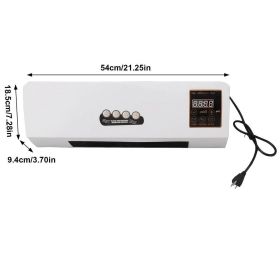 Wall Mini Air Conditioner Wall-Mounted Touch Control Heater Household Appliances For Heating Cooling For Living Room Dining Room (Color: AU)